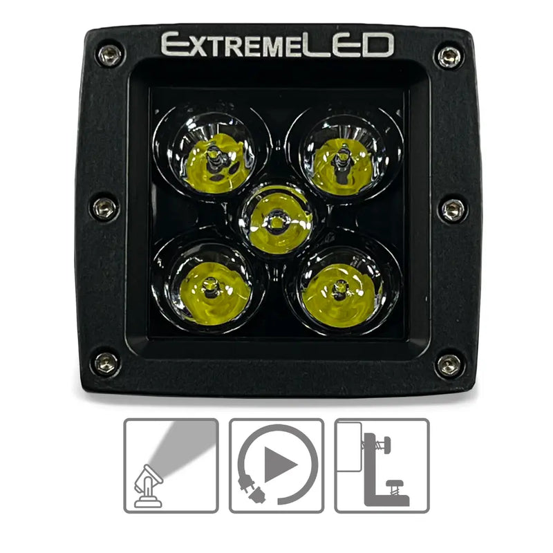 Extreme LED 3" Stealth Dual Row Series Light Pod