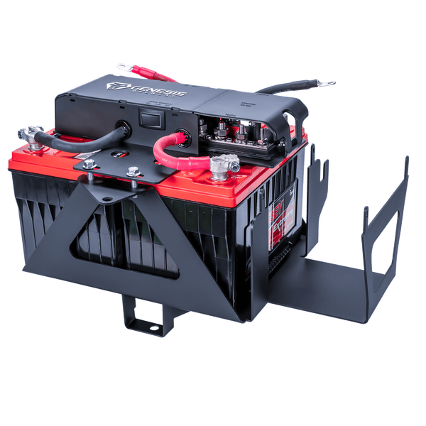 Genesis Offroad Dual Battery System for Jeep Wrangler JK (2007-2018)