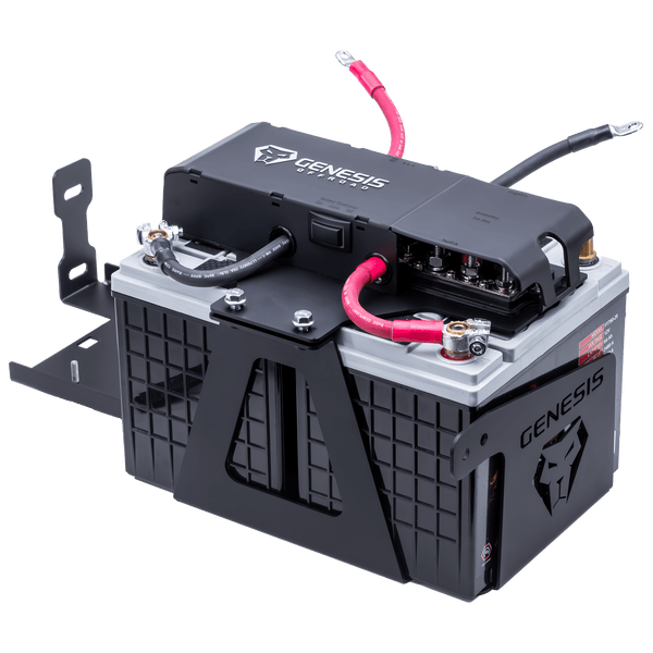 Genesis Offroad Dual Battery System for Jeep Gladiator Gas (2020-2025)