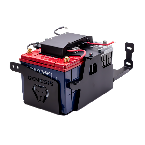 Genesis Offroad OMEGA Dual Battery System for Gas Jeep Gladiator (2020-2025)