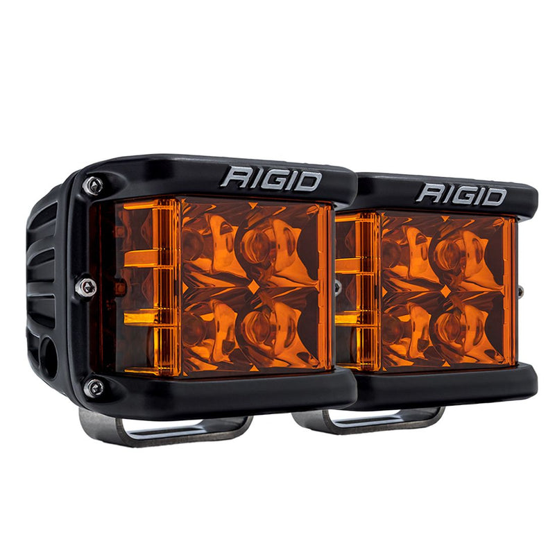 Rigid D-SS Amber Pro Lens Spot Optic LED Light Pods