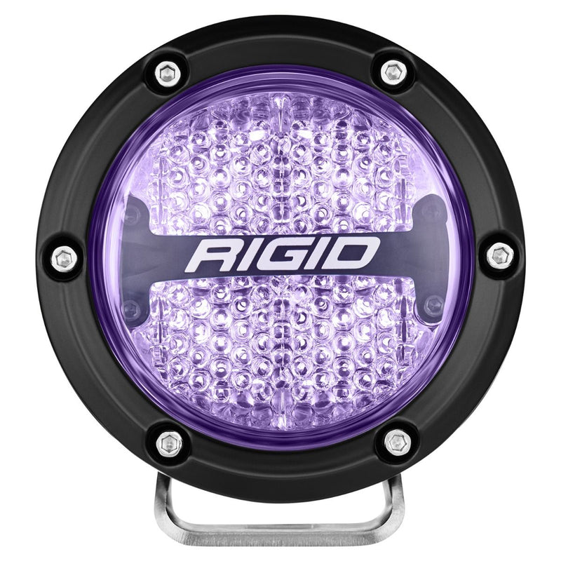 Rigid 360-Series 4" RGBW Diffused Optic with RGBW Backlight LED Light Pods