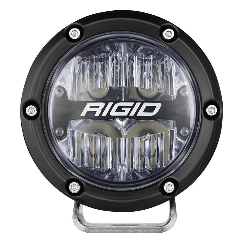 Rigid 360-Series 4" RGBW Drive Optic with RGBW Backlight LED Light Pods