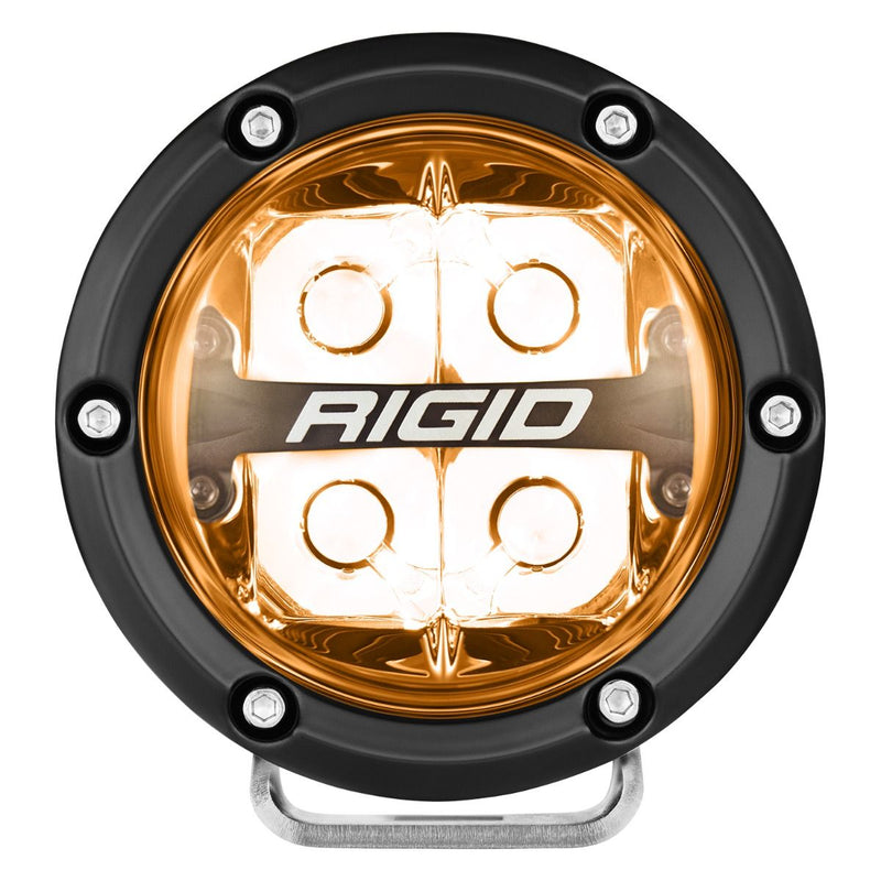 Rigid 360-Series 4" RGBW Spot Optic with RGBW Backlight LED Light Pods