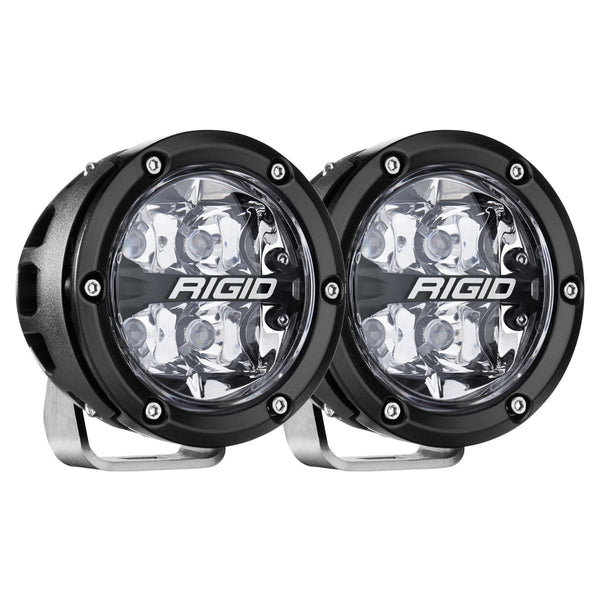 Rigid 360-Series 4" RGBW Spot Optic with RGBW Backlight LED Light Pods