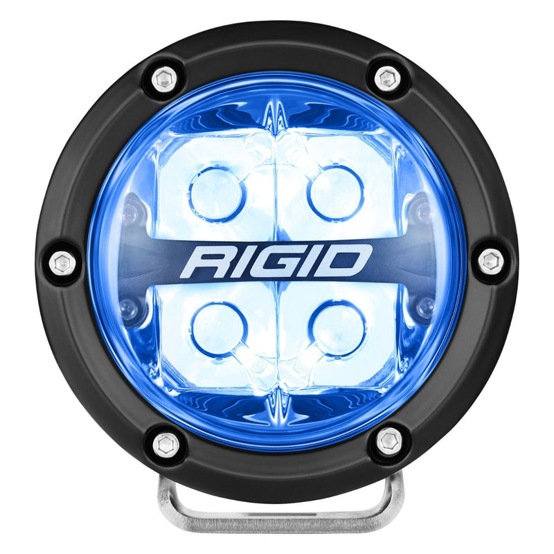 Rigid 360-Series 4" RGBW Spot Optic with RGBW Backlight LED Light Pods