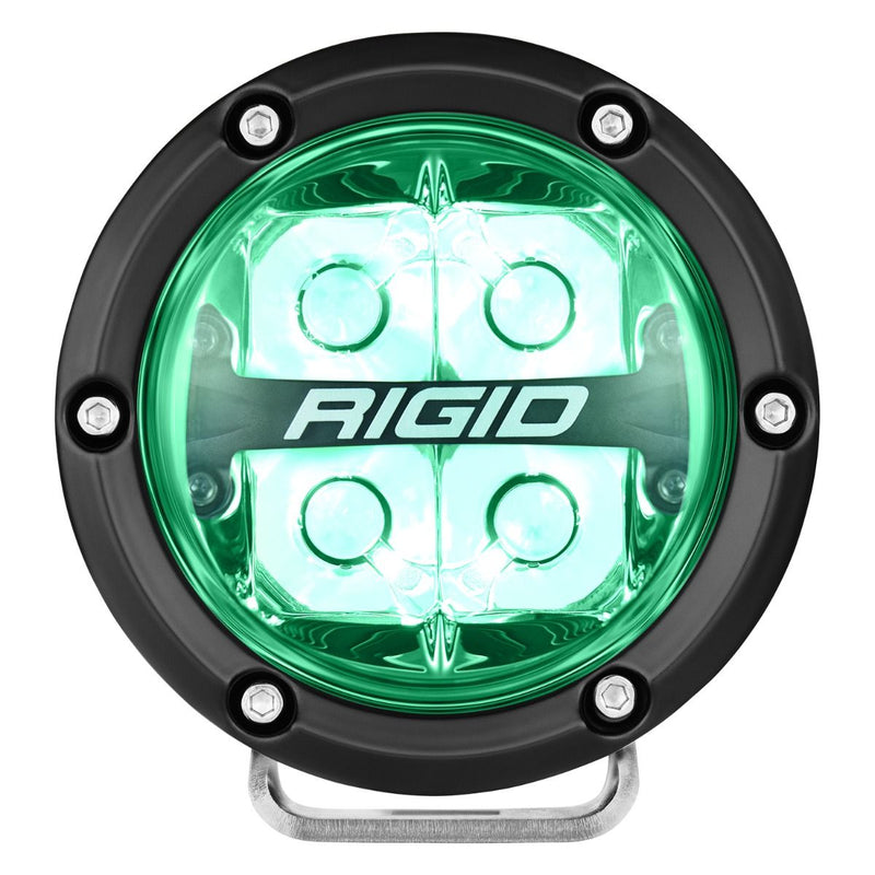 Rigid 360-Series 4" RGBW Spot Optic with RGBW Backlight LED Light Pods