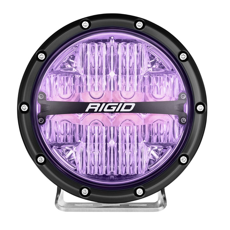 Rigid 360-Series 6" RGBW Drive Optic with RGBW Backlight LED Light Pods