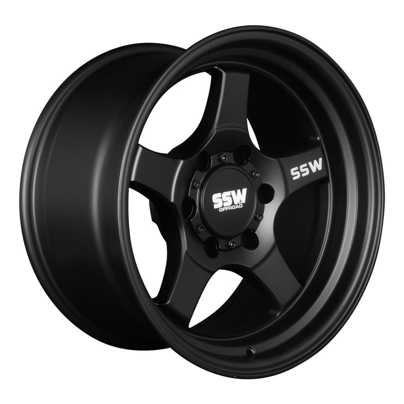 SSW Off-Road STRYKER Wheel - Matte Black - 6x139.7 / 17x9.0 -25 (6 LUG)