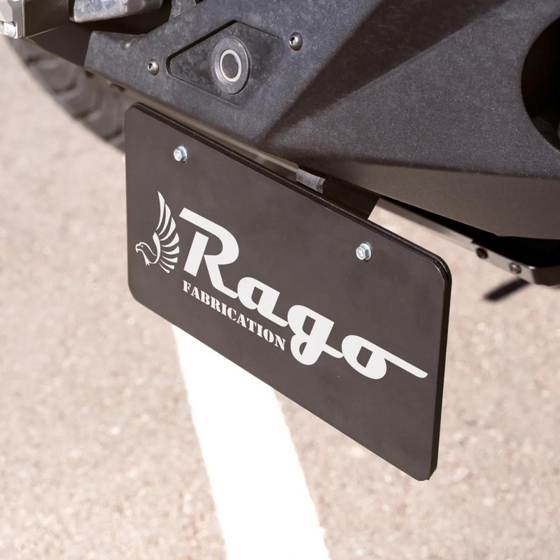 Rago Fabrication Clevis Mounted License Plate Bracket