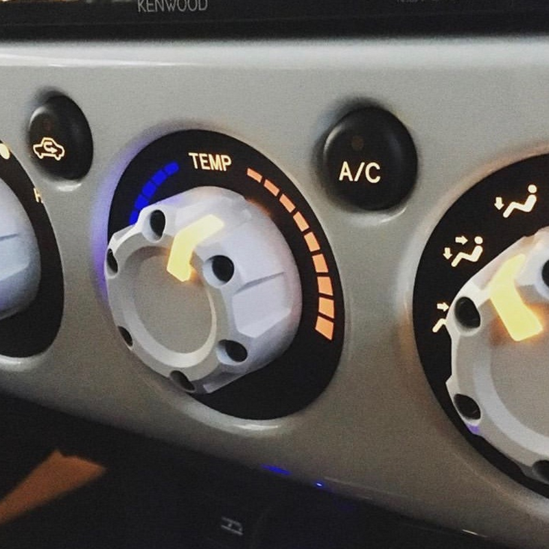 AJT Design Climate Knobs for FJ Cruiser (2007-2014)