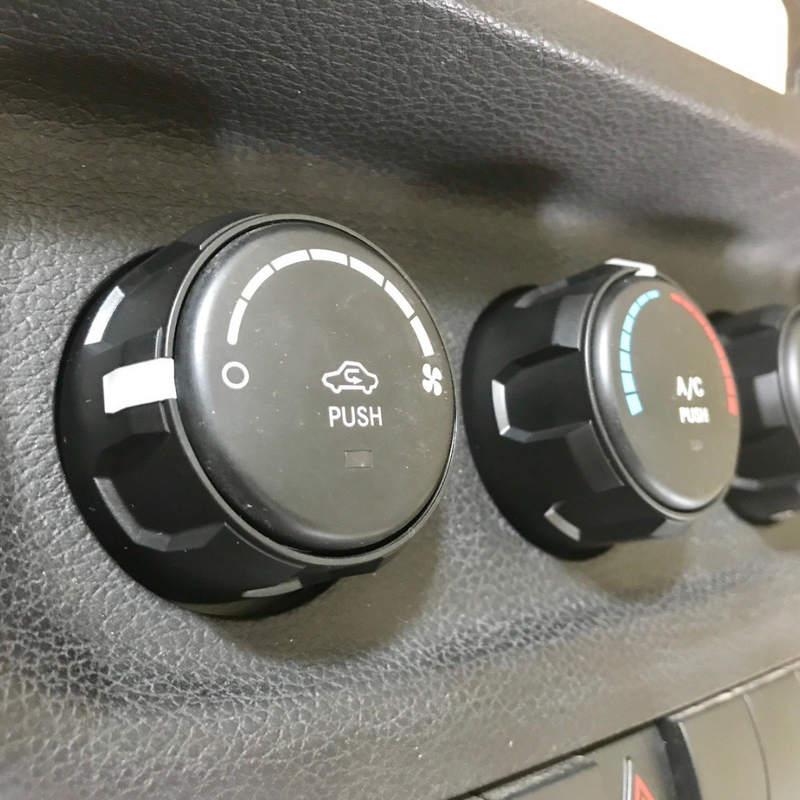 AJT Climate Knobs for Jeep Wrangler JK (2011-2018)