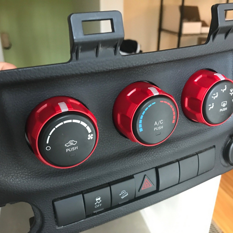 AJT Climate Knobs for Jeep Wrangler JK (2011-2018)