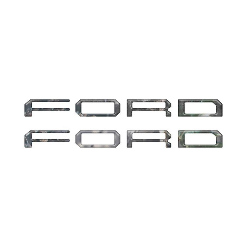 Tufskinz Tremor Running Board Letter Inserts for Ford F-150 & Super Duty (2021-2024) - Aspire Auto Accessories