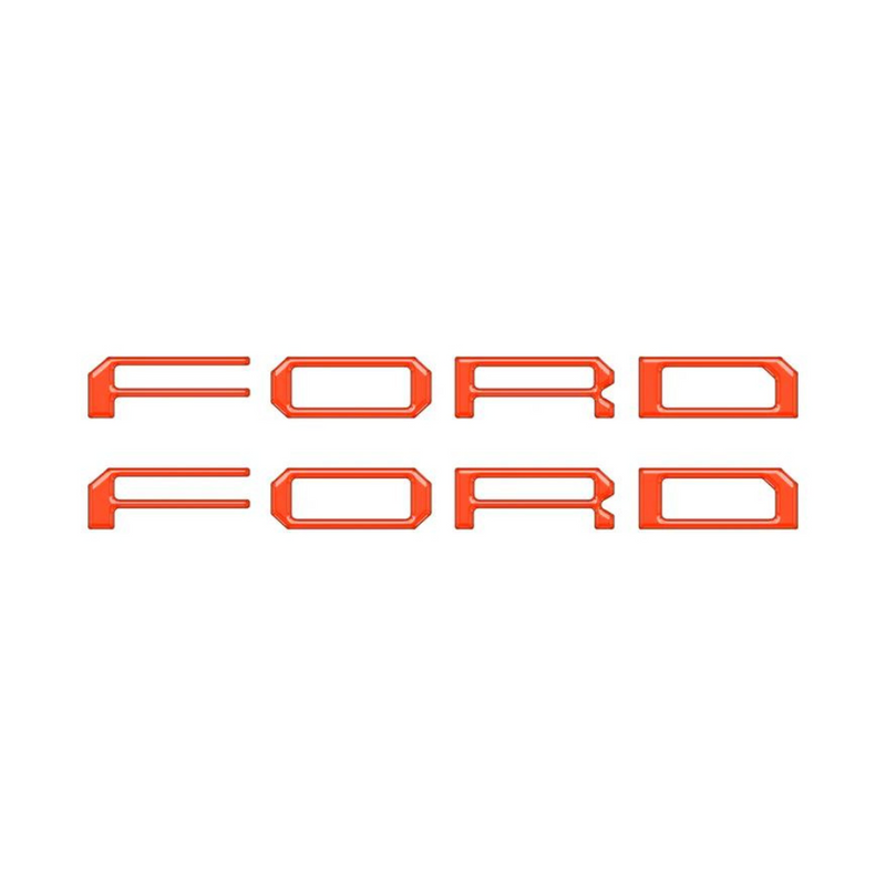 Tufskinz Tremor Running Board Letter Inserts for Ford F-150 & Super Duty (2021-2024) - Aspire Auto Accessories