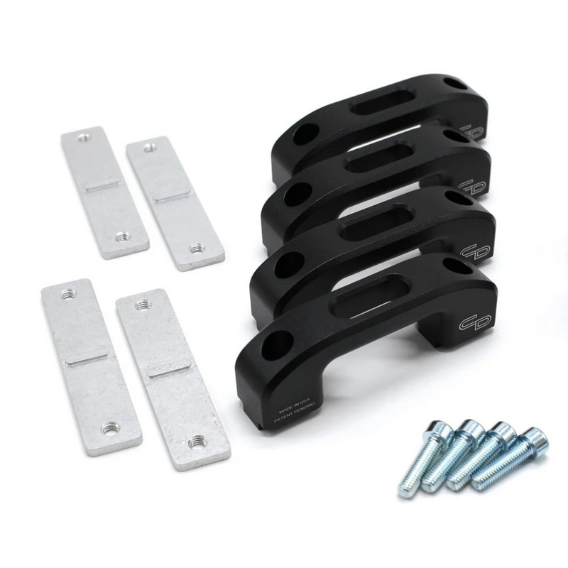 Charvonia Design Rail Tie-Down Kit for Jeep Gladiator JT (2020-2025)