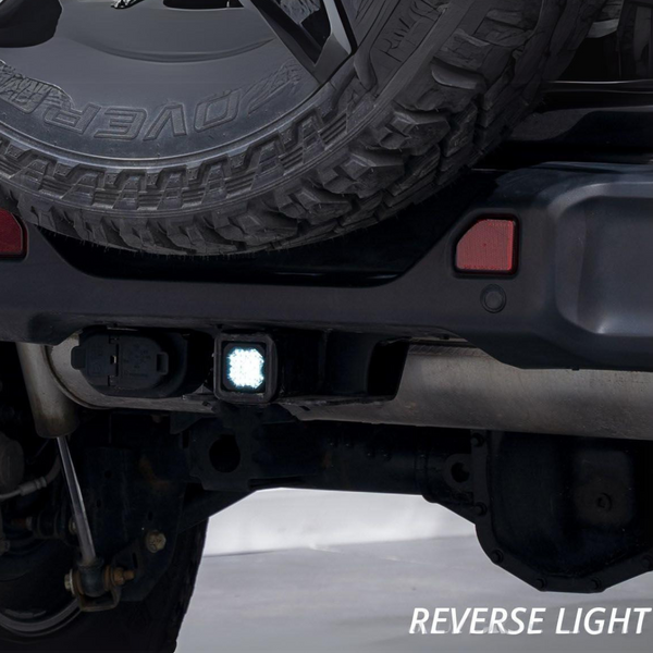 Diode Dynamics HitchMount LED Pod Reverse Kit for Jeep Wrangler (2018-2025)