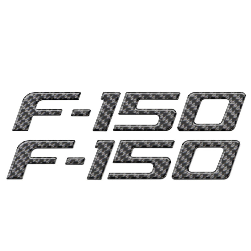 Tufskinz "F-150" Side Emblem Letter Inserts for Ford F-150 (2009-2014) - Aspire Auto Accessories