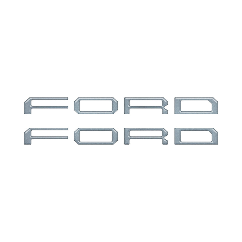 Tremor/Raptor Running Board Letter Inserts Fits 2025-2026 Ford F-150/Super Duty