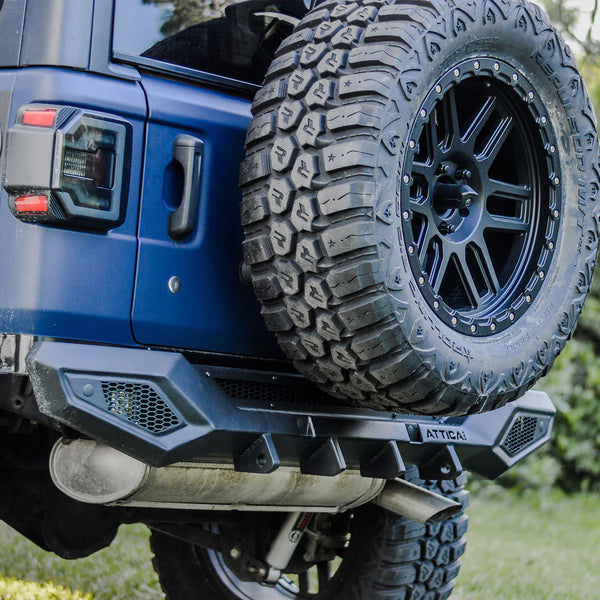 Attica 4x4 Terra Series Rear Bumper for Jeep Wrangler JL (2018-2023)