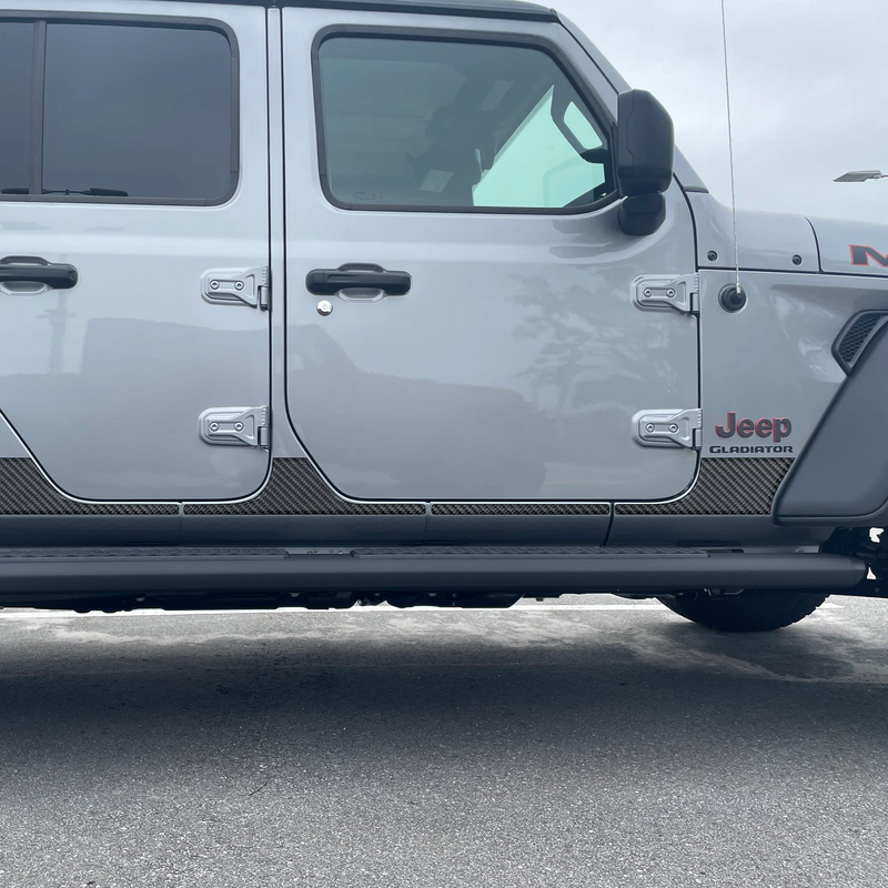 Tufskinz Rocker Panel Overlays for Jeep Gladiator (2019-2024) - Aspire Auto Accessories