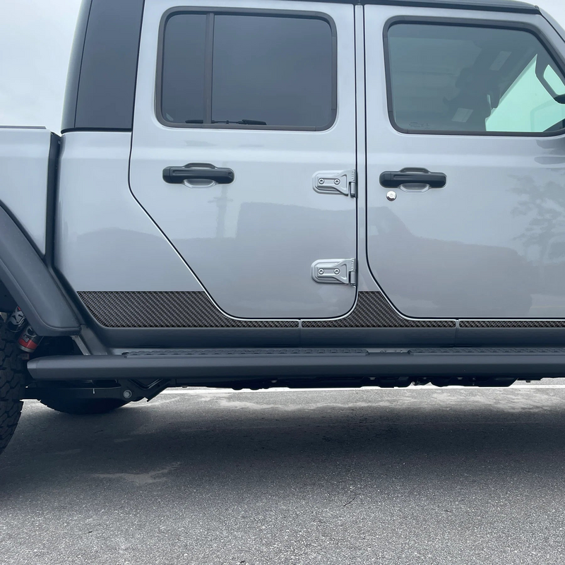 Tufskinz Rocker Panel Overlays for Jeep Gladiator (2019-2024) - Aspire Auto Accessories