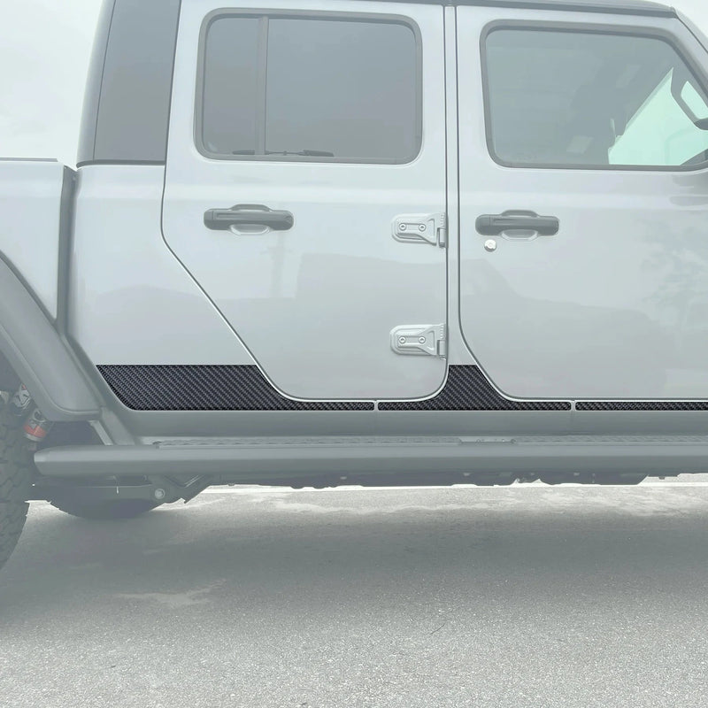 Tufskinz Rocker Panel Overlays for Jeep Gladiator (2019-2024) - Aspire Auto Accessories