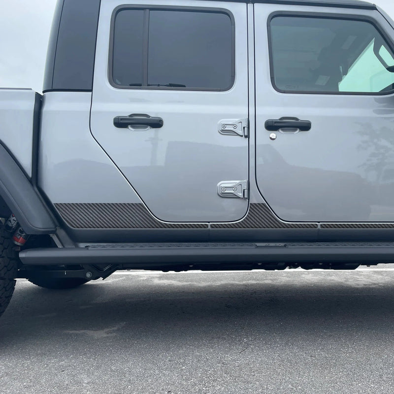 Tufskinz Rocker Panel Overlays for Jeep Gladiator (2019-2024) - Aspire Auto Accessories