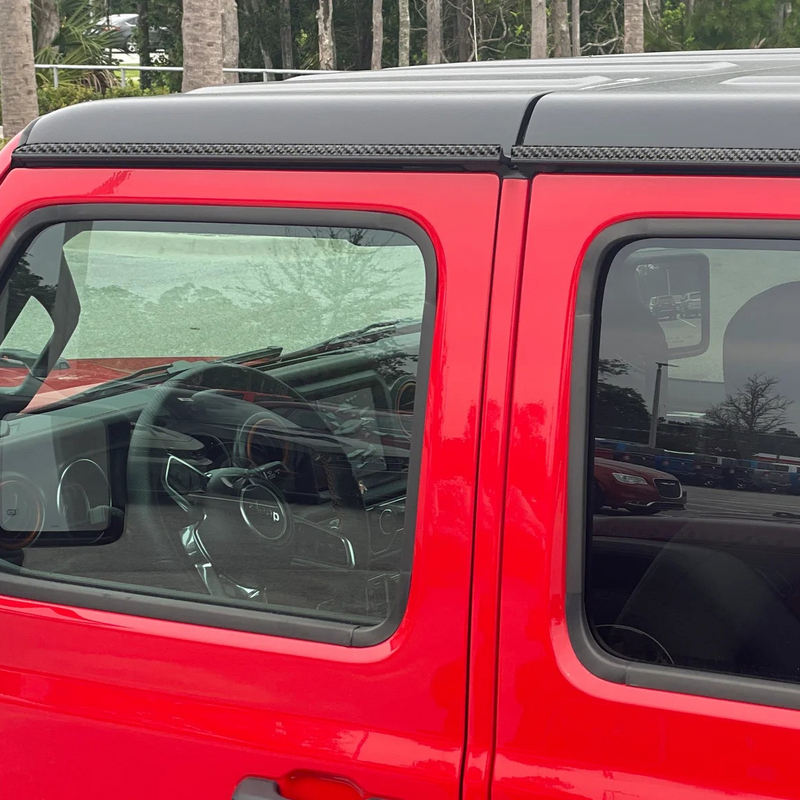 Tufskinz Side Roof Accent Trim for Jeep Gladiator (2019-2024) - Aspire Auto Accessories