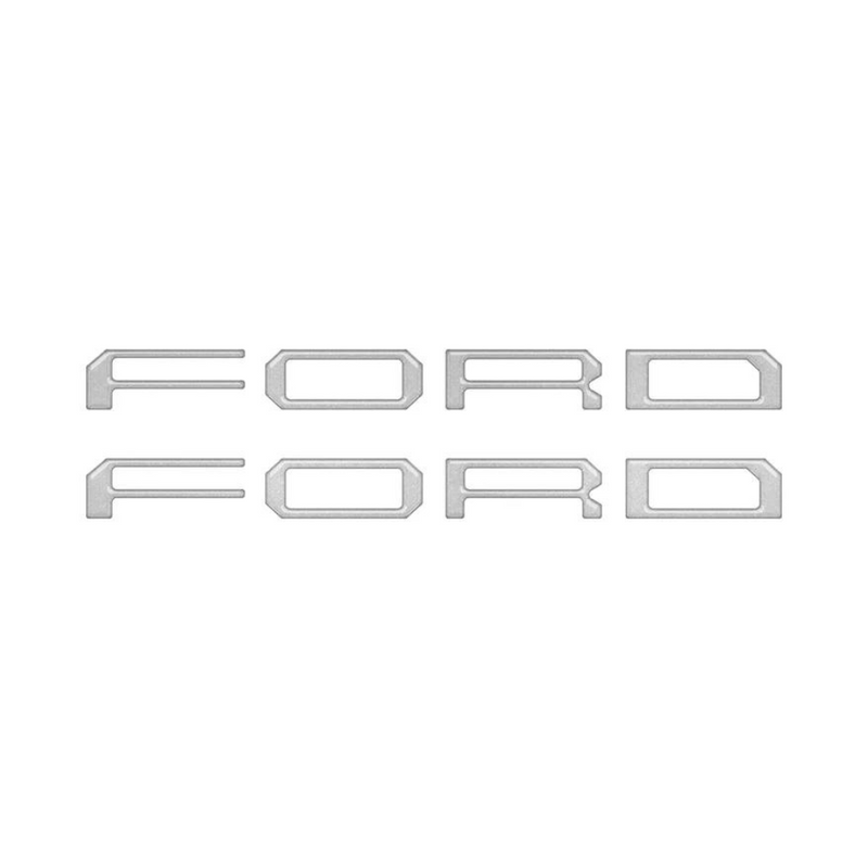 Tufskinz Tremor Running Board Letter Inserts for Ford F-150 & Super Duty (2021-2024) - Aspire Auto Accessories
