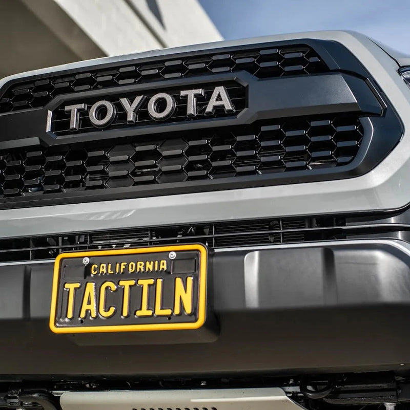 Tactilian Silicone License Plate Frame