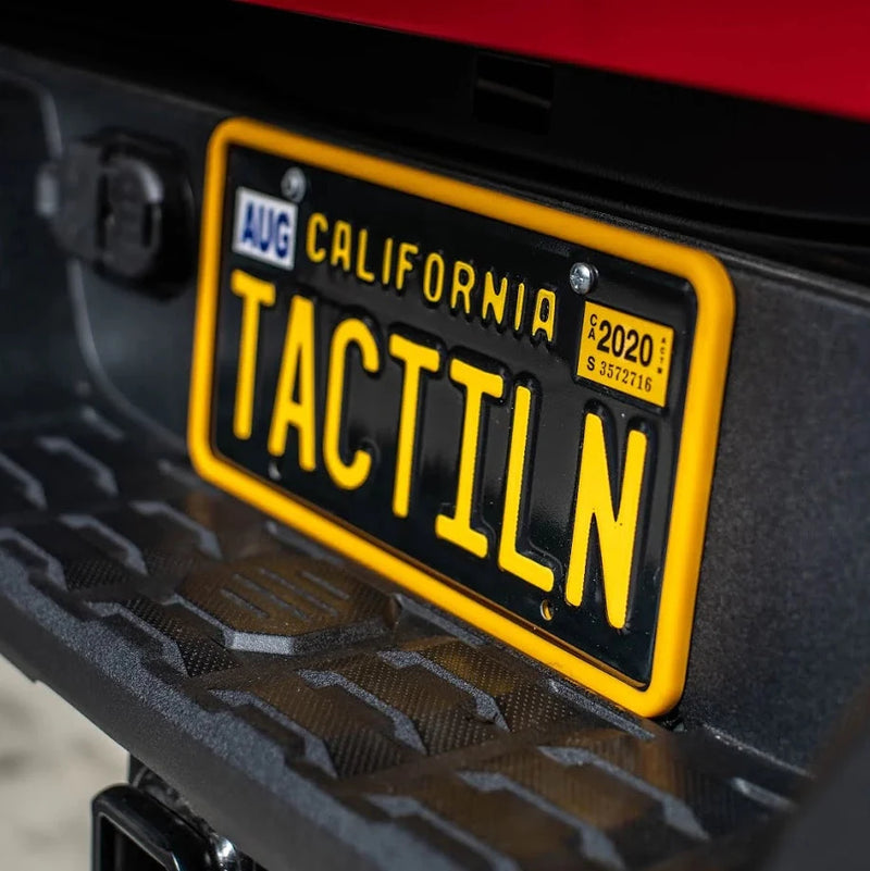 Tactilian Silicone License Plate Frame