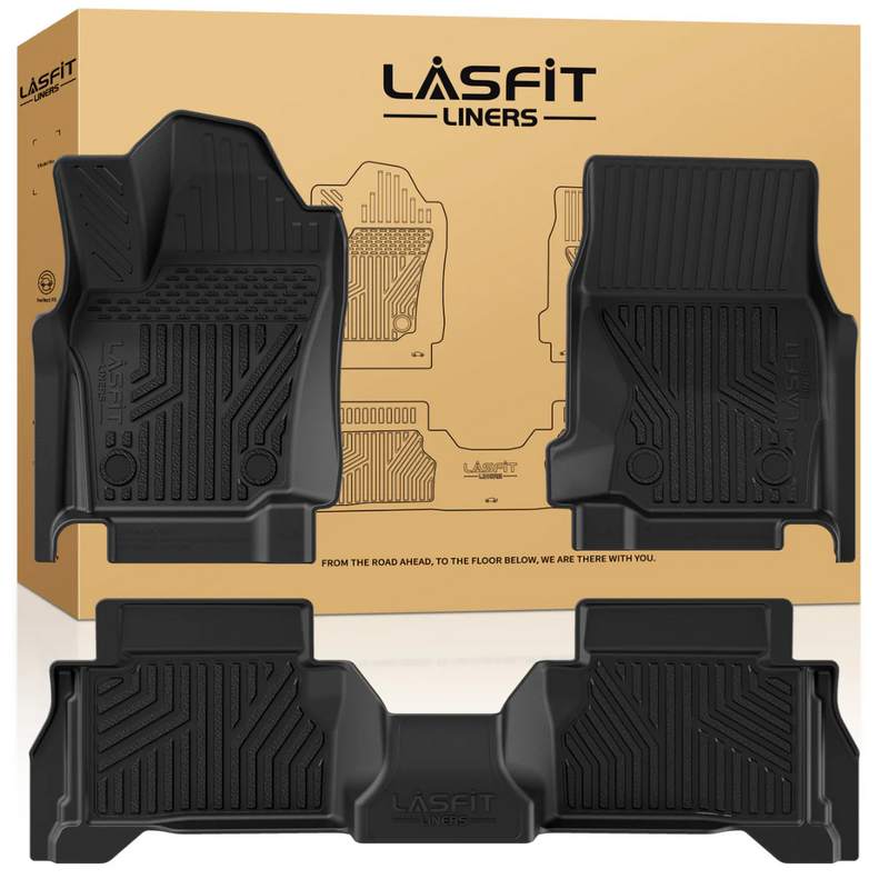 Lasfit All-Weather Floor Mats for Toyota Tacoma Hybrid (2024-2025)