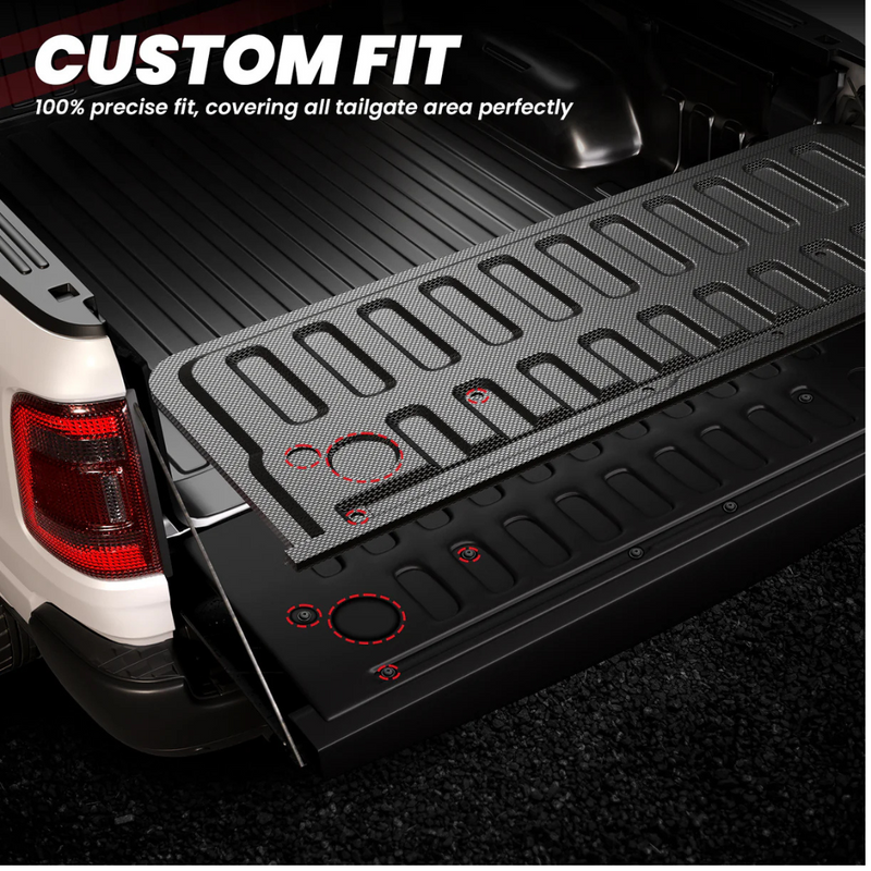 Lasfit All-Weather Heavy Duty Truck Bed Mat & Tailgate Mat for Tacoma (2024-2025)