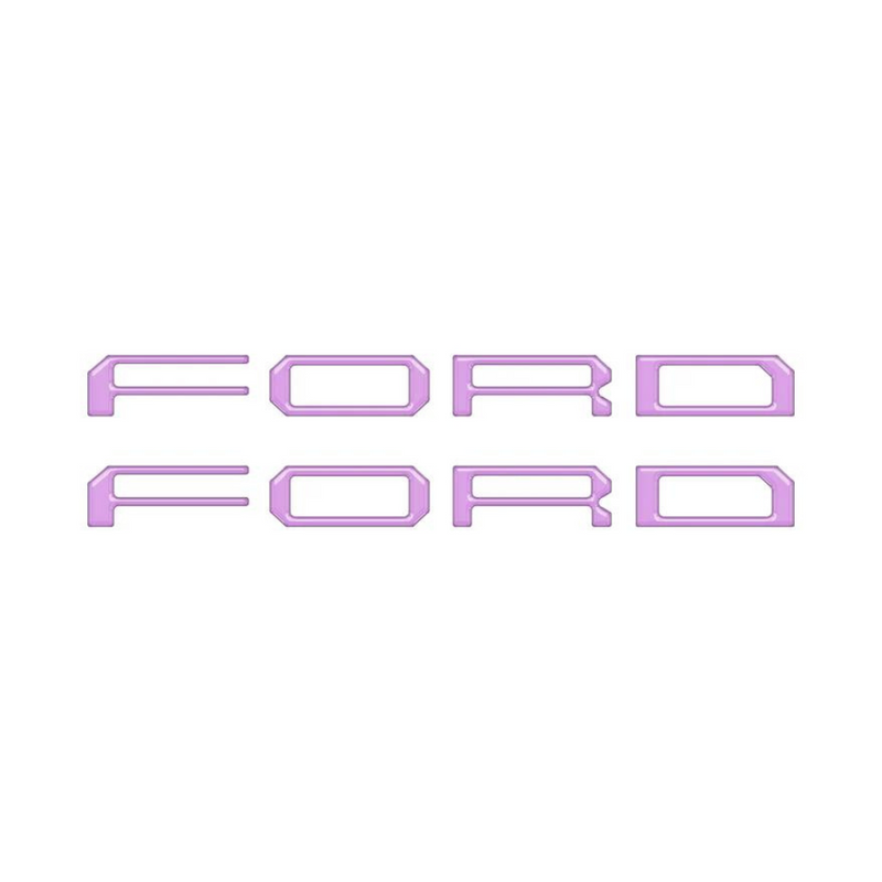 Tufskinz Tremor Running Board Letter Inserts for Ford F-150 & Super Duty (2021-2024) - Aspire Auto Accessories