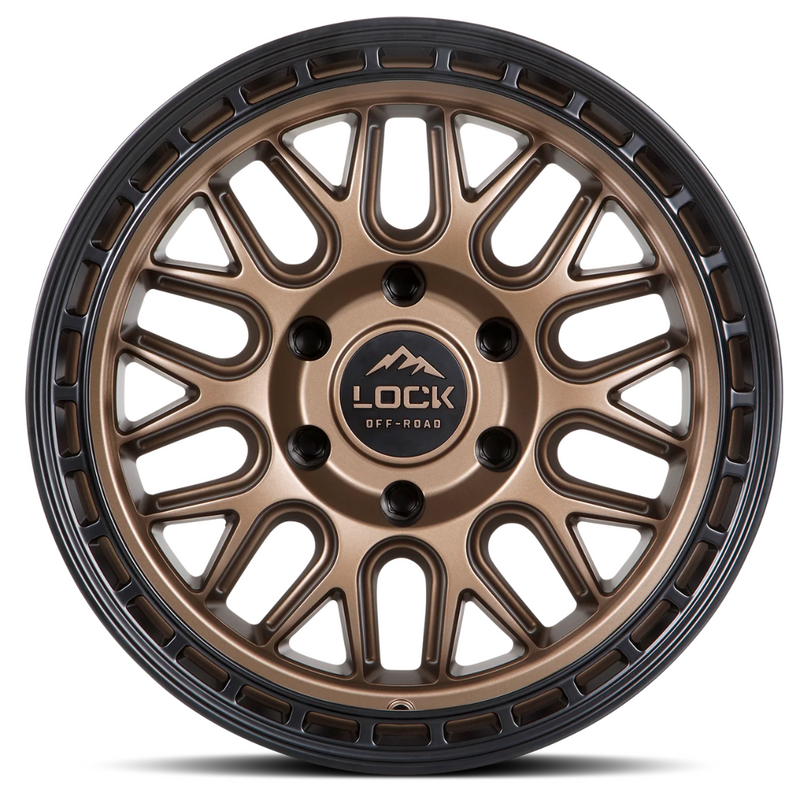 Lock Off-Road Onyx Wheels - Matte Bronze