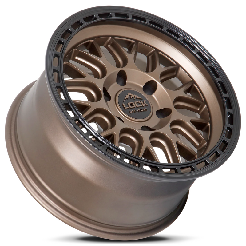 Lock Off-Road Onyx Wheels - Matte Bronze