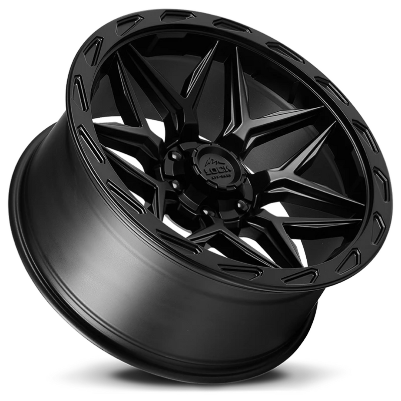 Lock Off-Road Matrix Wheel - Matte Black