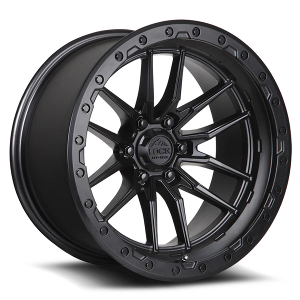 Lock Off-Road Krawler Wheels - Matte Black