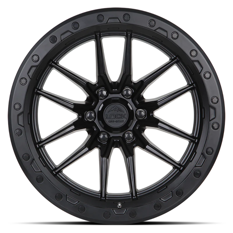 Lock Off-Road Krawler Wheels - Matte Black