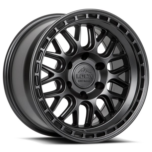 Lock Off-Road Onyx Wheels - Matte Black