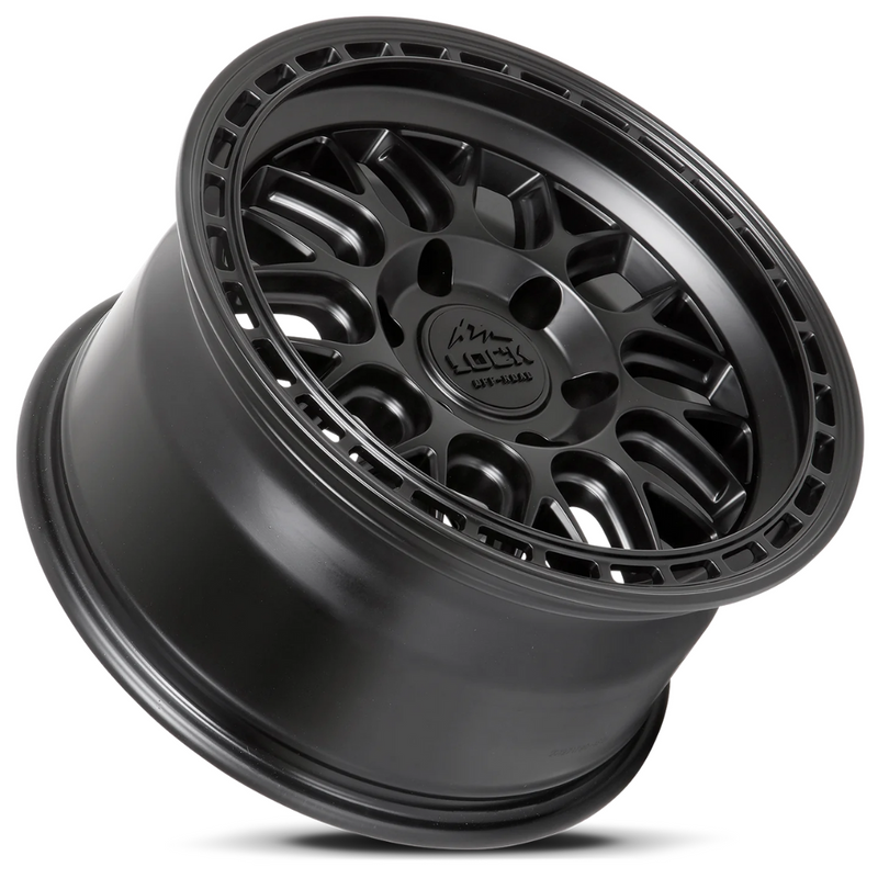 Lock Off-Road Onyx Wheels - Matte Black