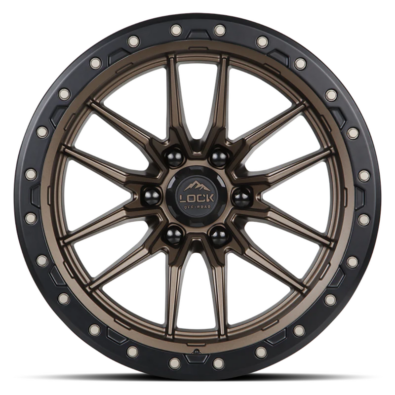 Lock Off-Road Krawler Wheels - Matte Bronze