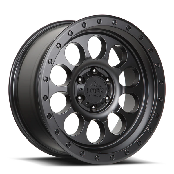 Lock Off-Road 50CAL Wheels - Matte Black