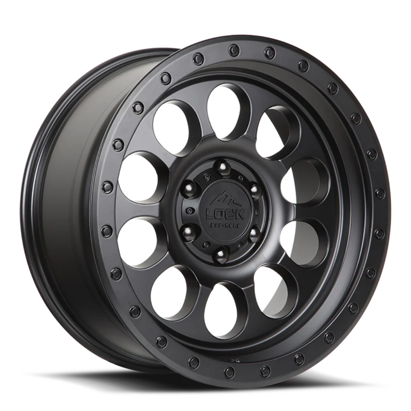 Lock Off-Road 50CAL Wheels - Matte Black