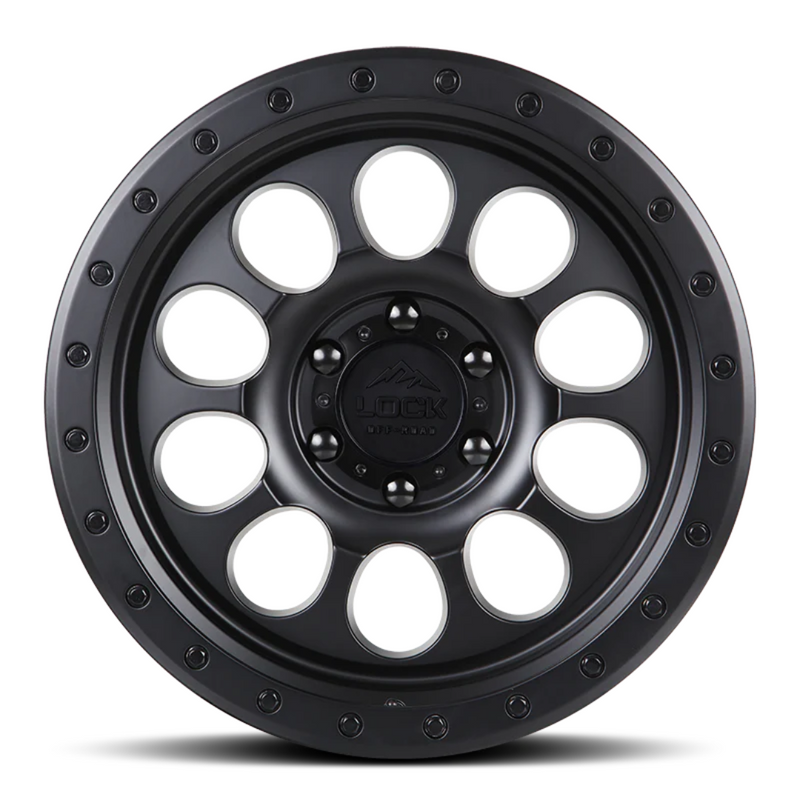 Lock Off-Road 50CAL Wheels - Matte Black