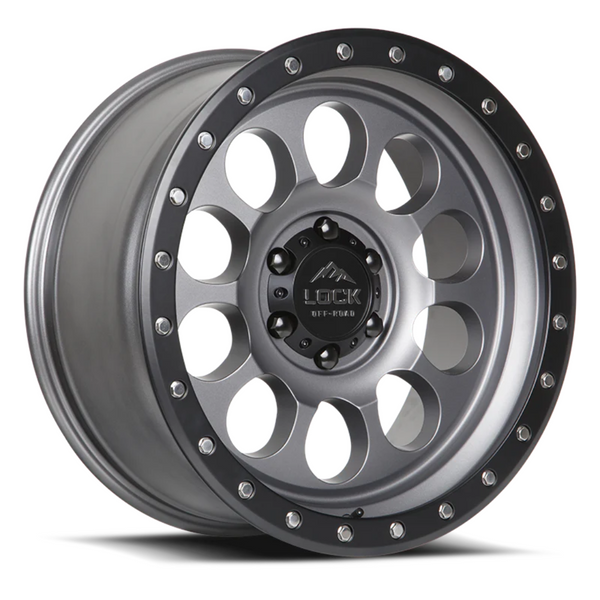 Lock Off-Road 50CAL Wheels - Matte Grey