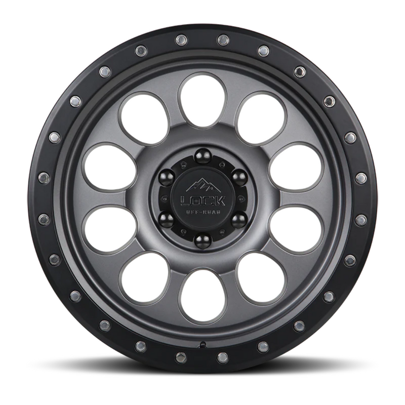 Lock Off-Road 50CAL Wheels - Matte Grey