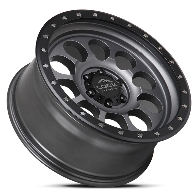 Lock Off-Road 50CAL Wheels - Matte Grey