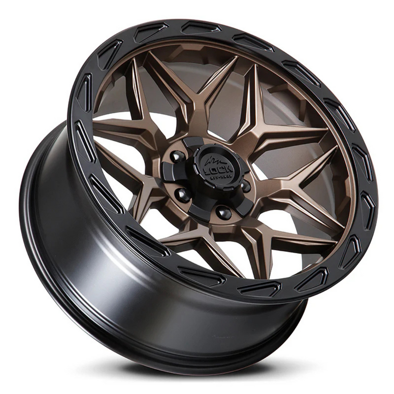 Lock Off-Road Matrix Wheel - Matte Bronze